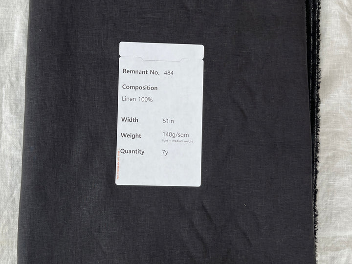 Remnant Fabric #484 - Linen 100% - 7y