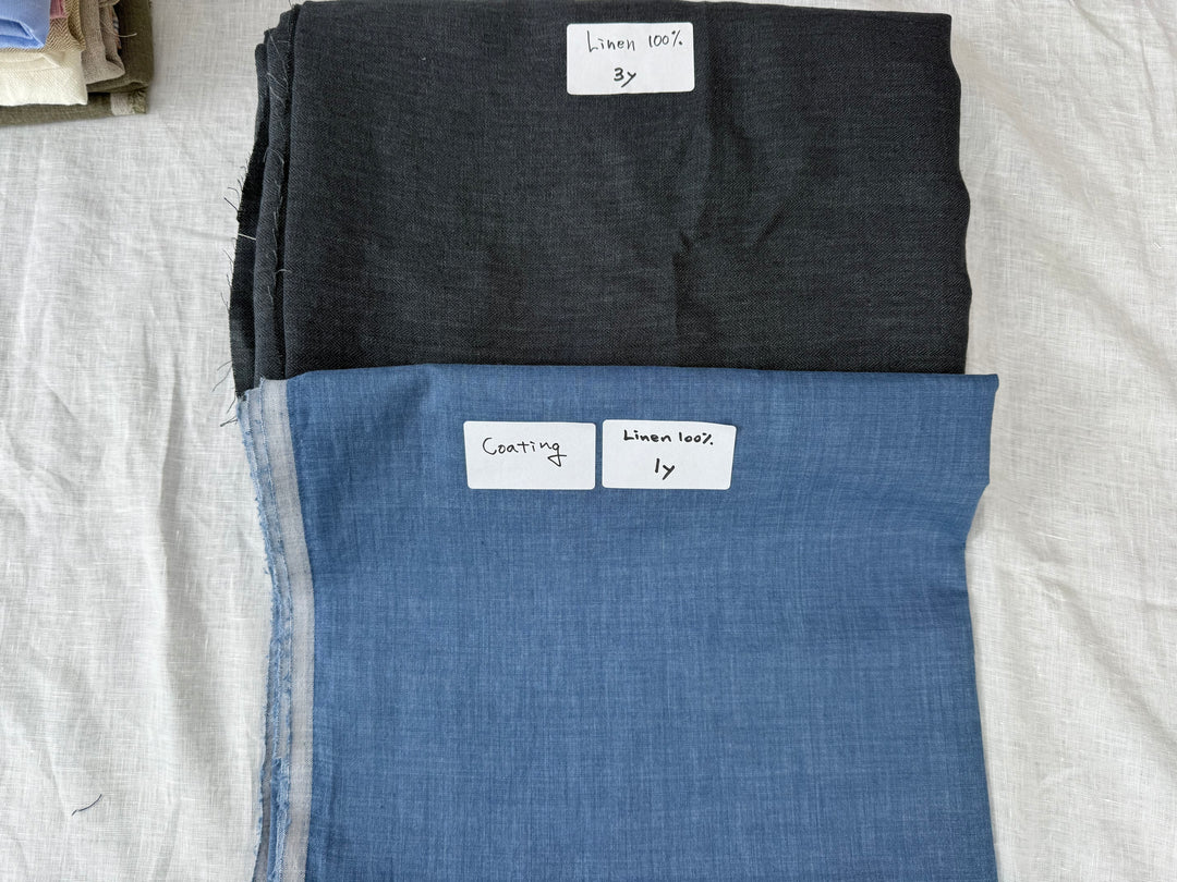 24.5 y of Woven Fabric of Linen - Surprise Box No.37