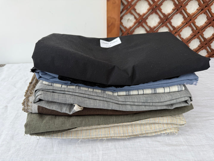26 y of Woven Fabric of Linen - Surprise Box No.46