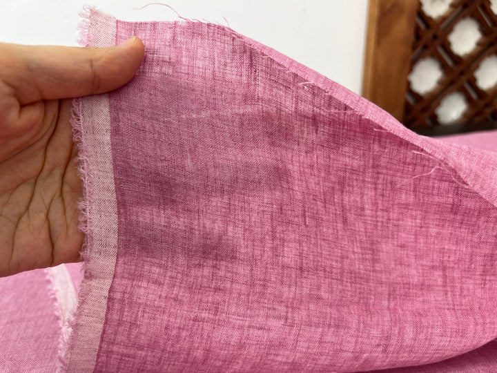 Remnant Fabric #424 - Linen 100% - 6y