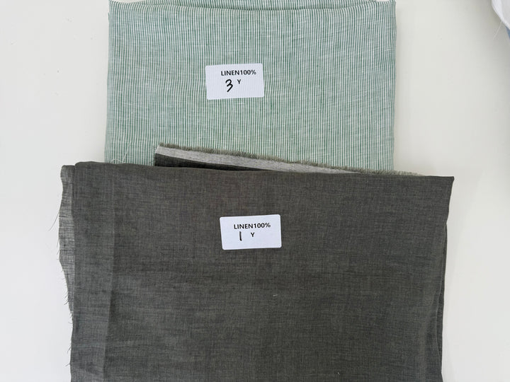 23.5y of Woven Fabric of Linen - Surprise Box No.72