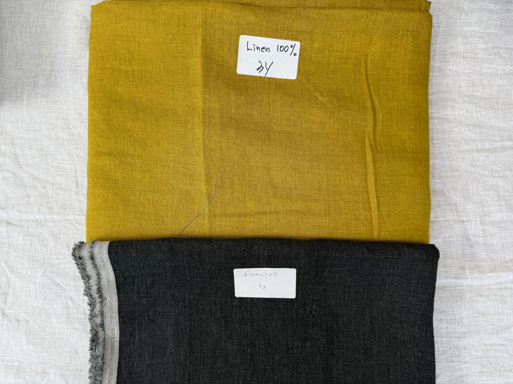 24.5 y of Woven Fabric of Linen - Surprise Box No.51