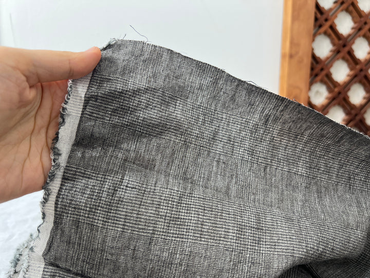 Remnant Fabric #454 - Linen Polyester - 9.5y