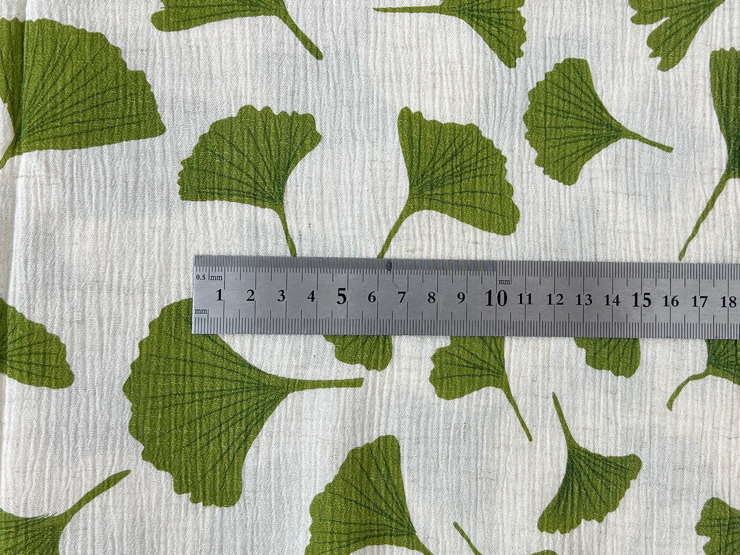 Remnant Fabric #438 - Linen Rayon  - 6.5y