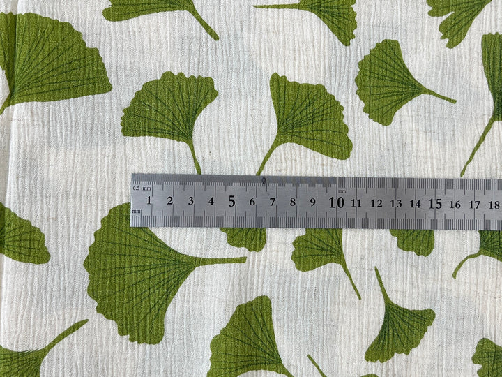 Remnant Fabric #438 - Linen Rayon  - 6.5y