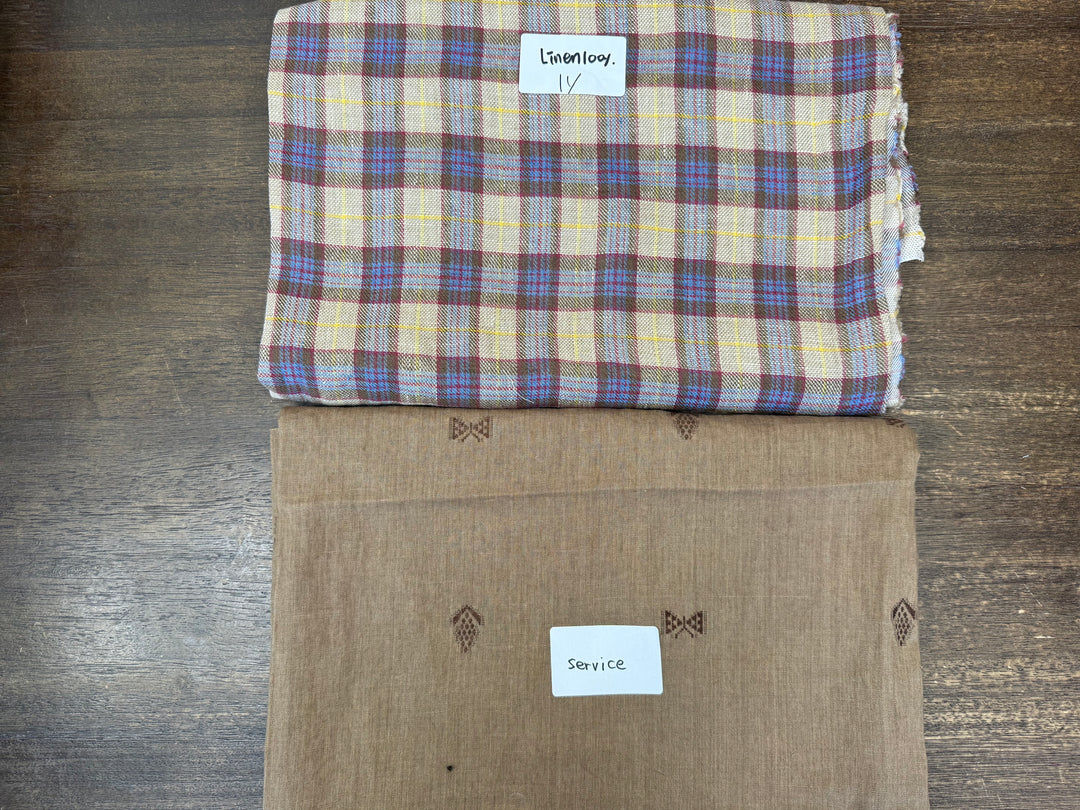 25.5 of Woven Fabric of Linen - Surprise Box No.55