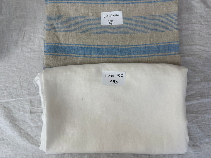 24.5 y of Woven Fabric of Linen - Surprise Box No.51