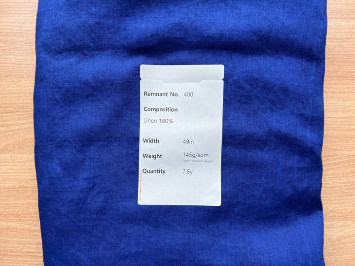 Remnant Fabric #400 - Linen 100% - 7.8y