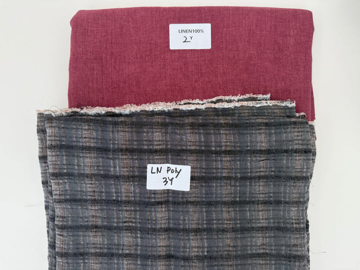 23.5y of Woven Fabric of Linen - Surprise Box No.72