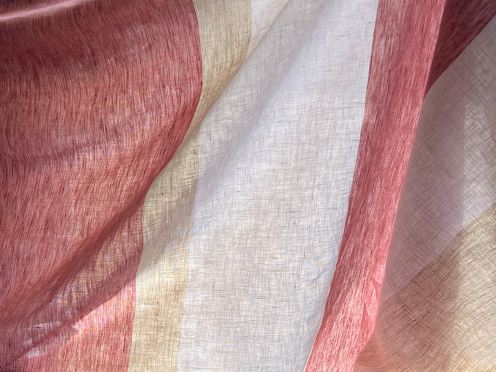 Remnant Fabric #301 - Linen 100%  12y