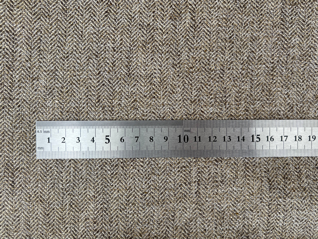 Remnant Fabric #376 - Linen Polyester - 6.2y