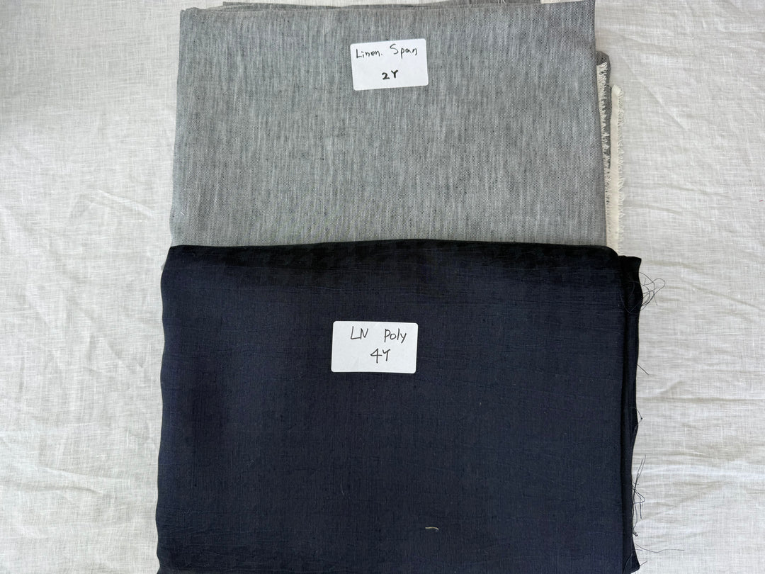 24.5 y of Woven Fabric of Linen - Surprise Box No.45