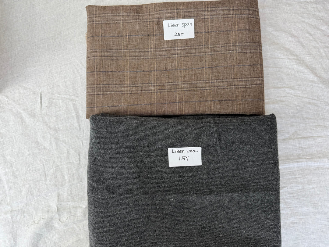 25 y of Woven Fabric of Linen - Surprise Box No.49