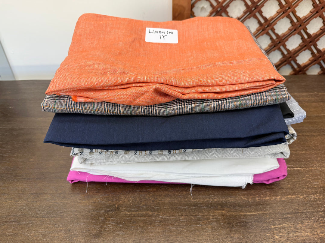 24.5 of Woven Fabric of Linen - Surprise Box No.57