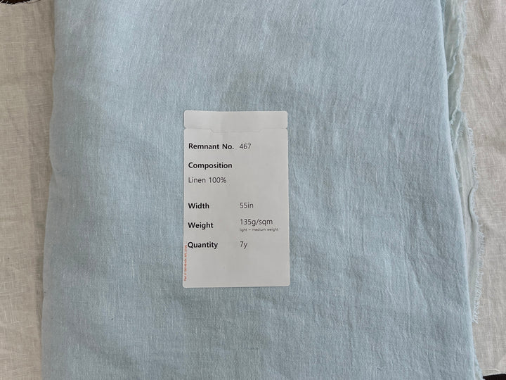 Remnant Fabric #467 - Linen 100% - 7y
