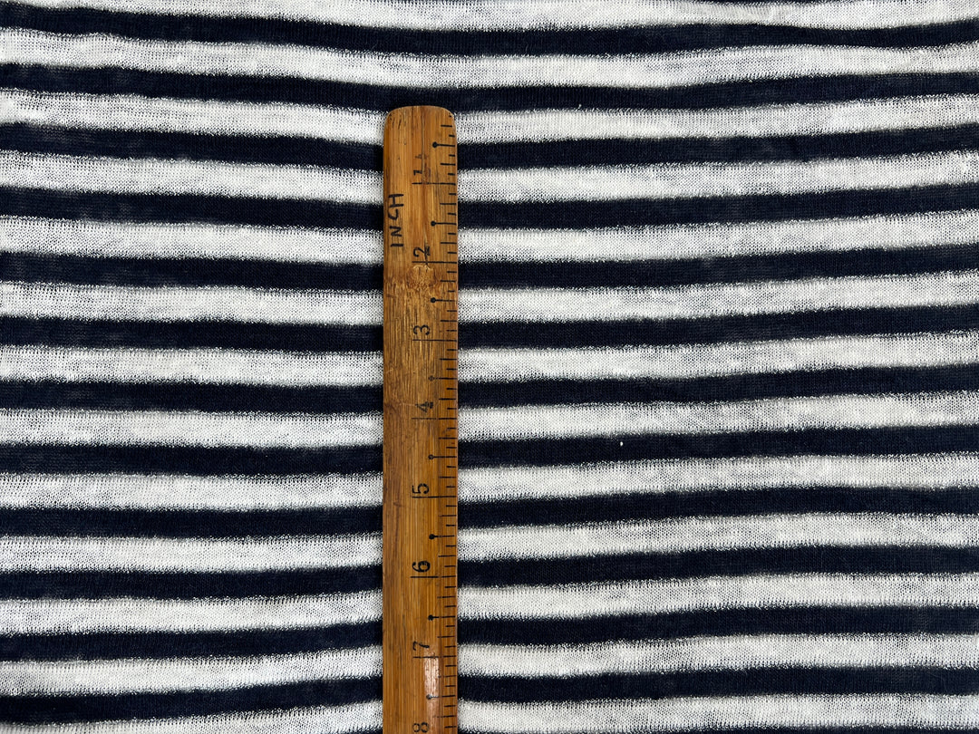 Remnant Fabric #487 - Linen lurex (knit) - 9.5y