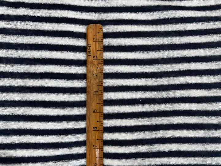 Remnant Fabric #487 - Linen lurex (knit) - 9.5y