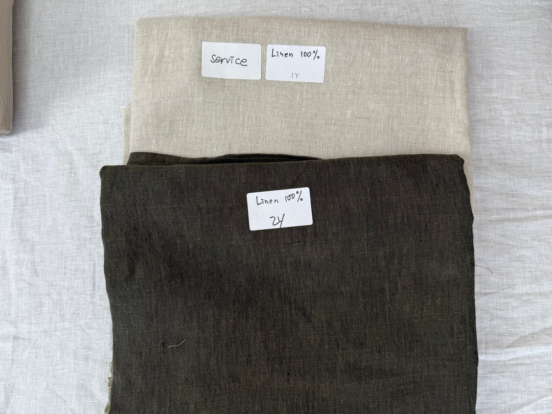 24.5 y of Woven Fabric of Linen - Surprise Box No.45