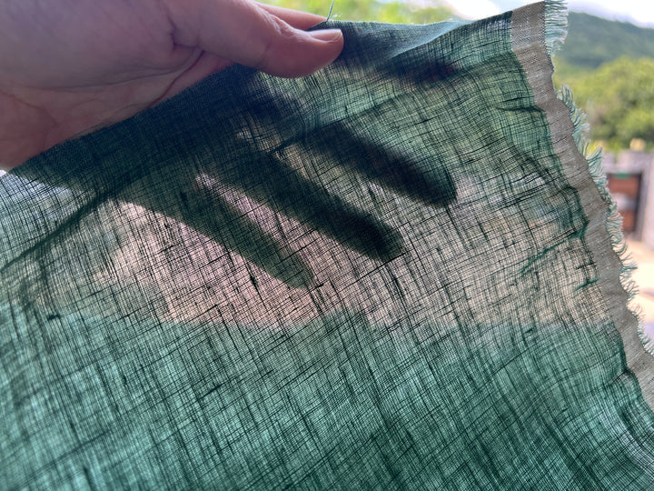 Remnant Fabric #404 - Linen 100% - 9y