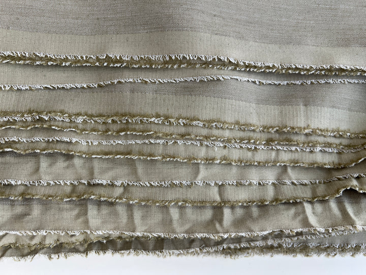 Remnant Fabric #225 - Linen Viscose Polyester Span 15y