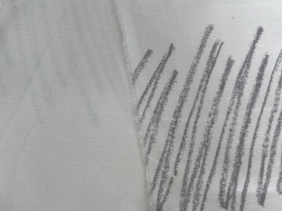 Remnant Fabric #337 - 100% Linen 21y