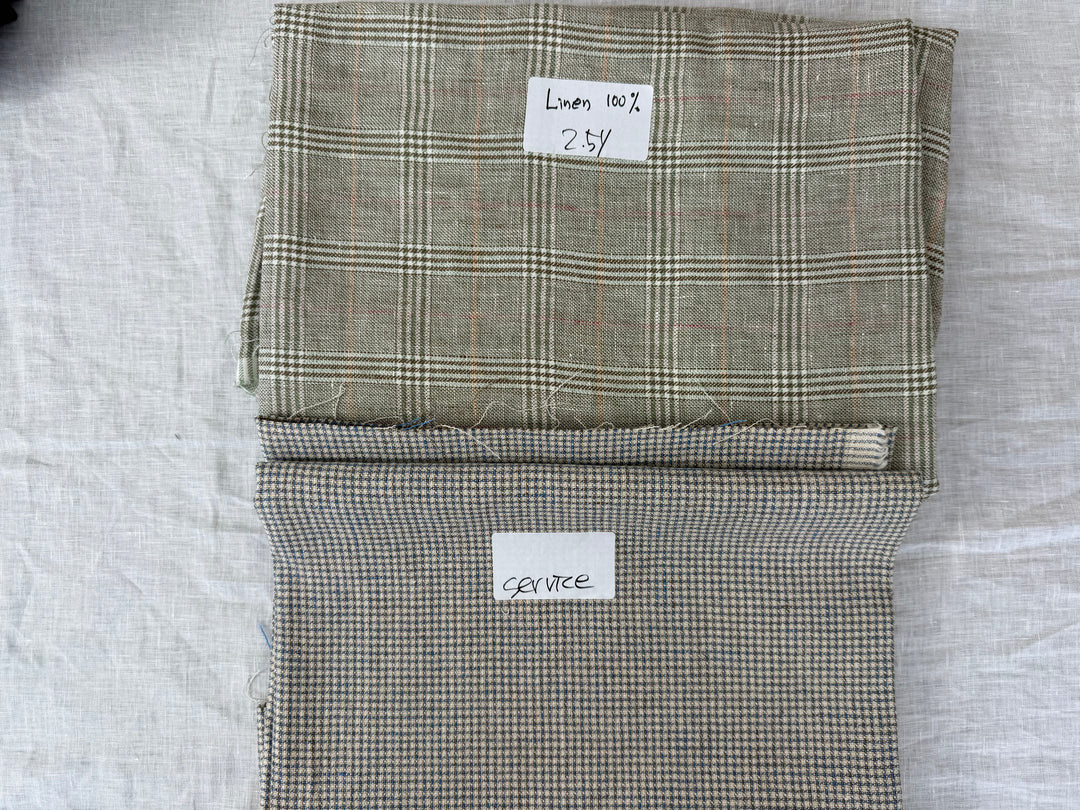 21.5y of Woven Fabric of Linen - Surprise Box No.52