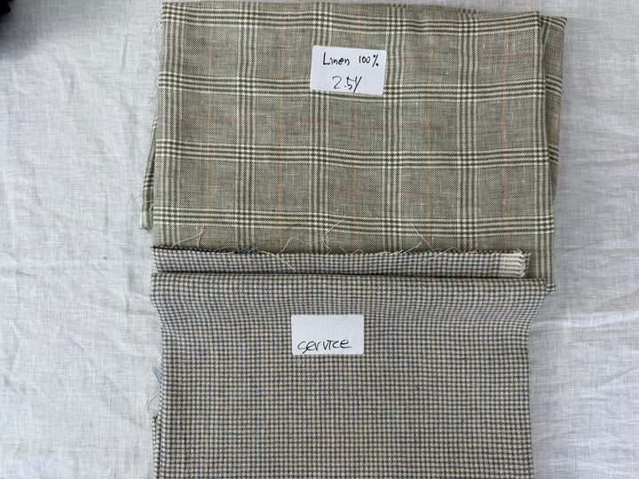21.5y of Woven Fabric of Linen - Surprise Box No.52