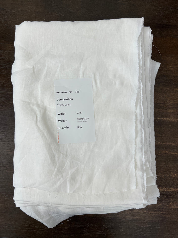 Remnant Fabric #368 - 100% Linen - 8.5y