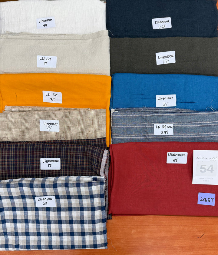 24.5 of Woven Fabric of Linen - Surprise Box No.54