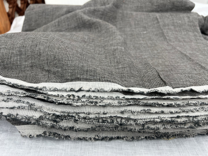 Remnant Fabric #454 - Linen Polyester - 9.5y