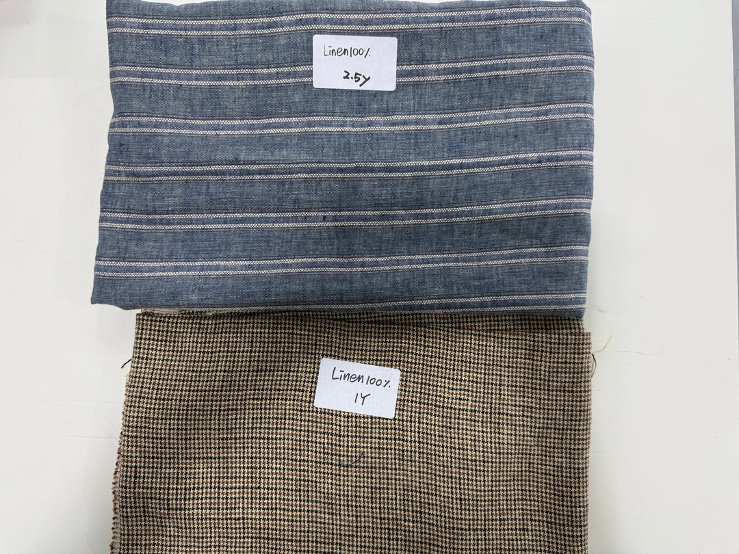 24 of Woven Fabric of Linen - Surprise Box No.62