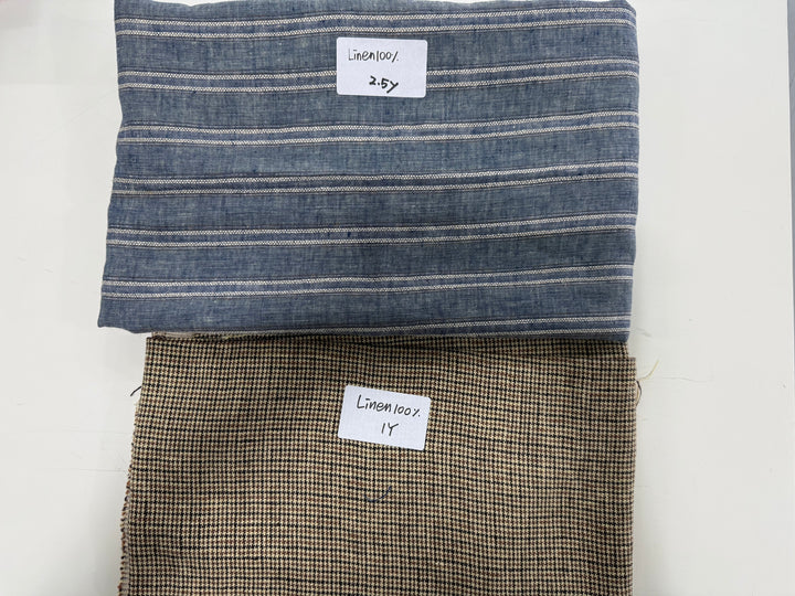 24 of Woven Fabric of Linen - Surprise Box No.62