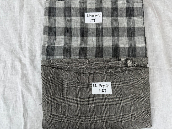 24.5 y of Woven Fabric of Linen - Surprise Box No.36