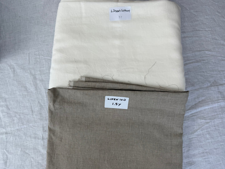 21.5y of Woven Fabric of Linen - Surprise Box No.52