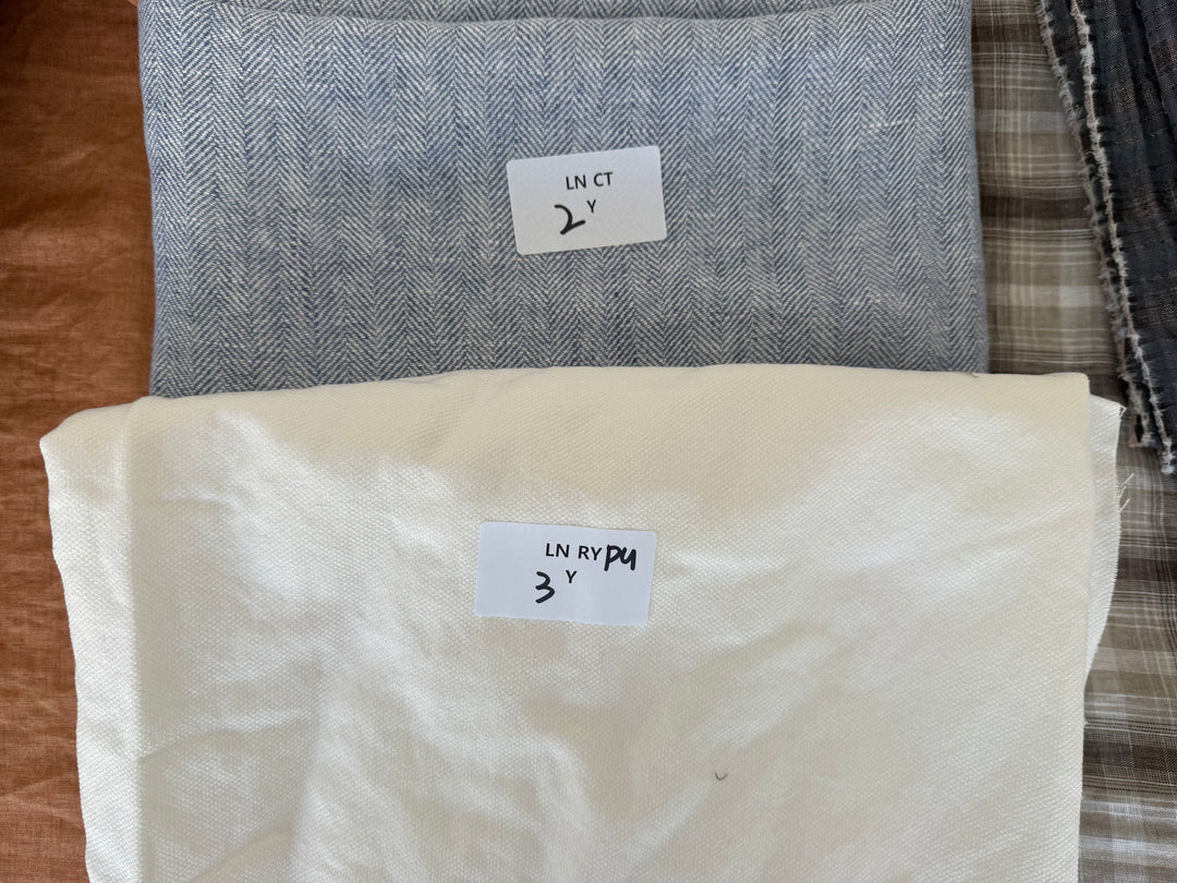 24y of Woven Fabric of Linen - Surprise Box No.59