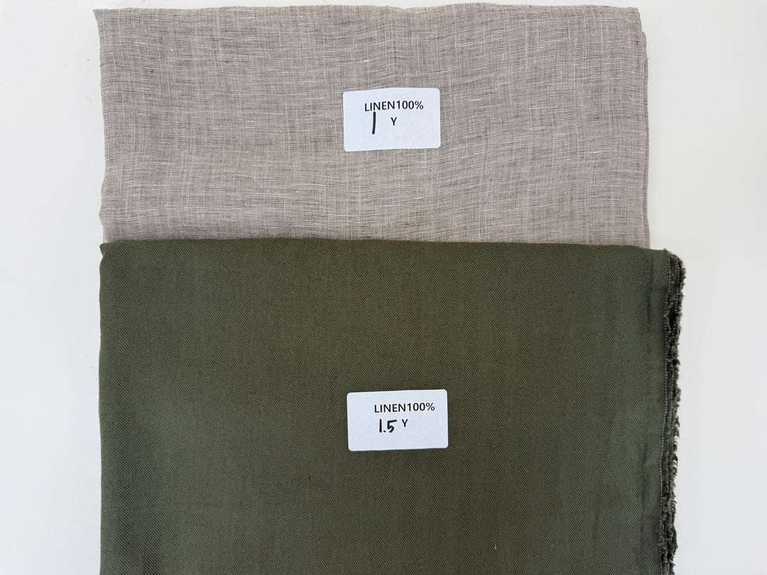 23y of Woven Fabric of Linen - Surprise Box No.71