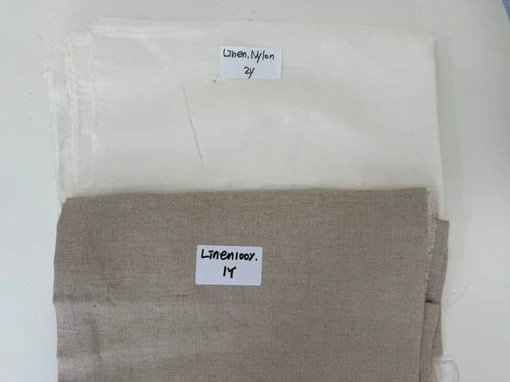 23.5y of Woven Fabric of Linen - Surprise Box No.72