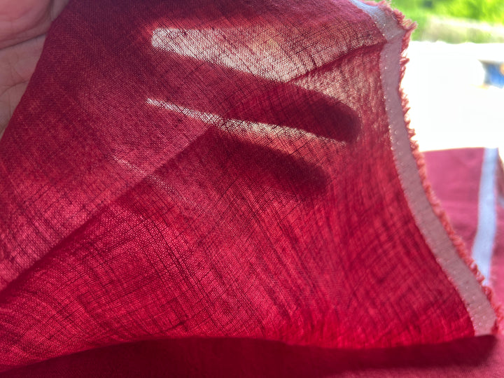 Remnant Fabric #391 - Linen 100% - 7y