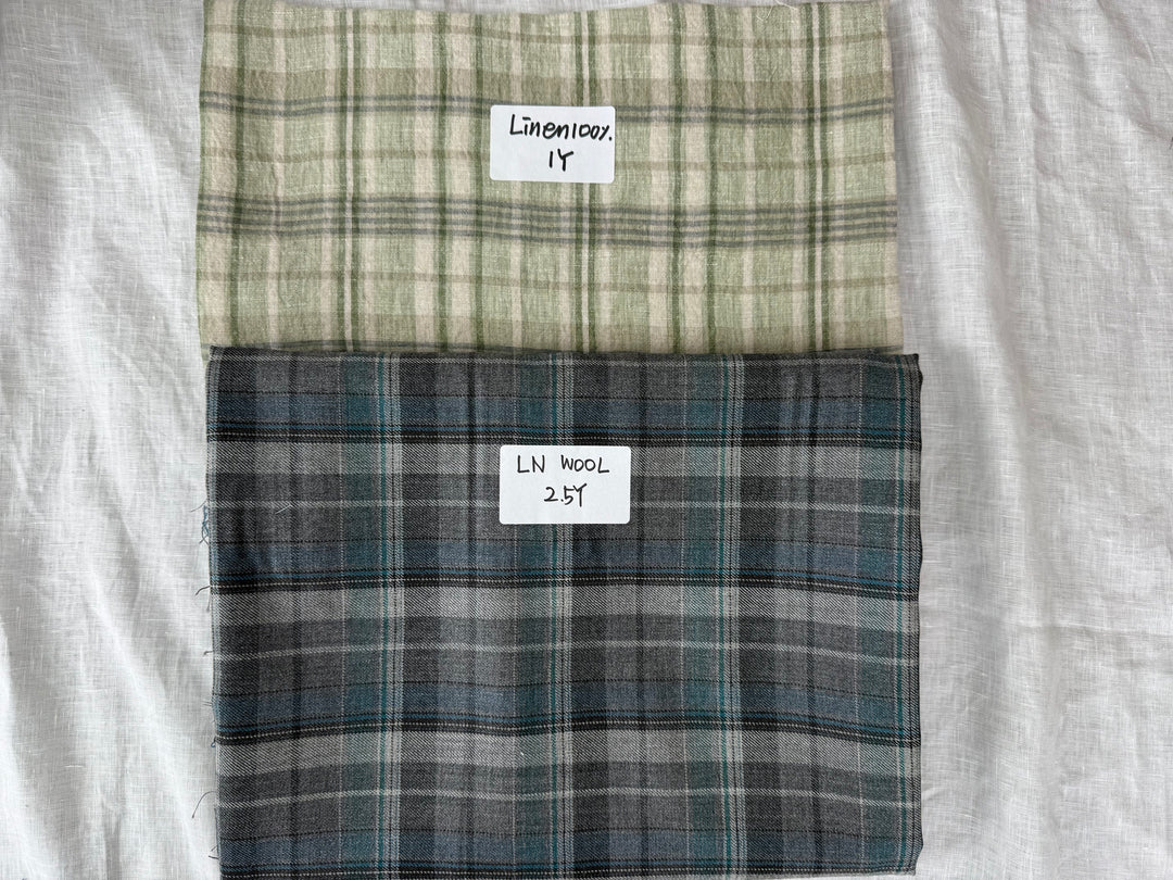 24.5 y of Woven Fabric of Linen - Surprise Box No.35