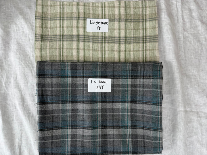 24.5 y of Woven Fabric of Linen - Surprise Box No.35