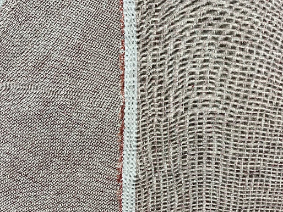 Remnant Fabric #444 - Linen 100%  - 8.5y