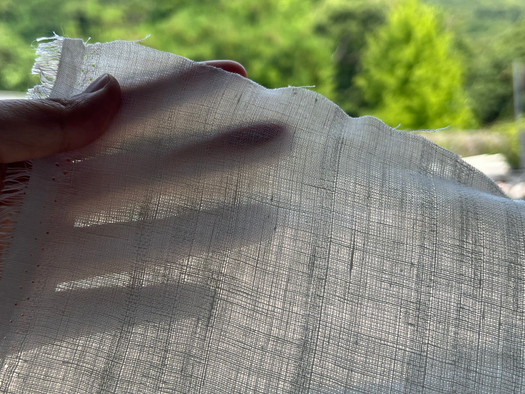 Remnant Fabric #398 - Linen 100% - 10y
