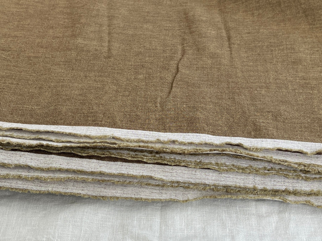 Remnant Fabric #465 - Linen 100% - 12y
