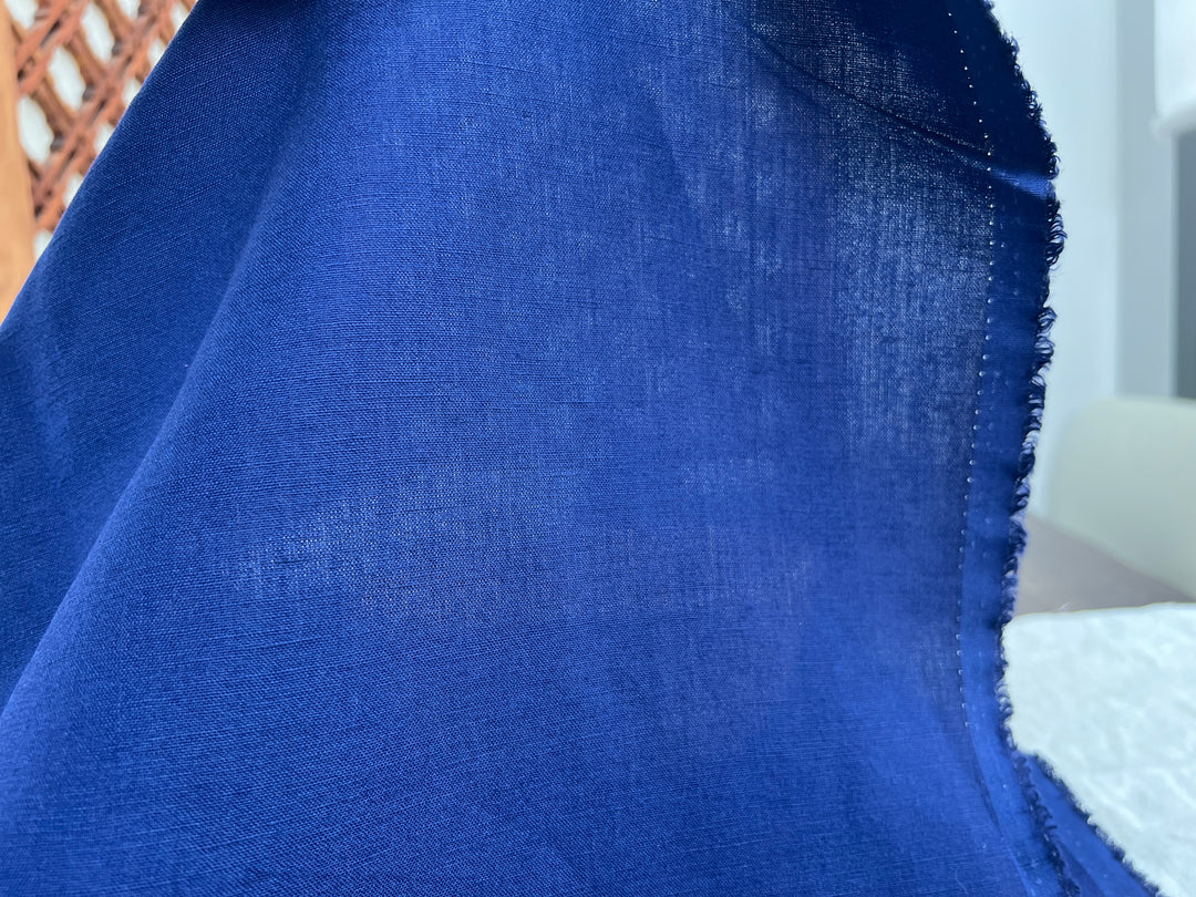 Remnant Fabric #474 - Linen Rayon  - 8y