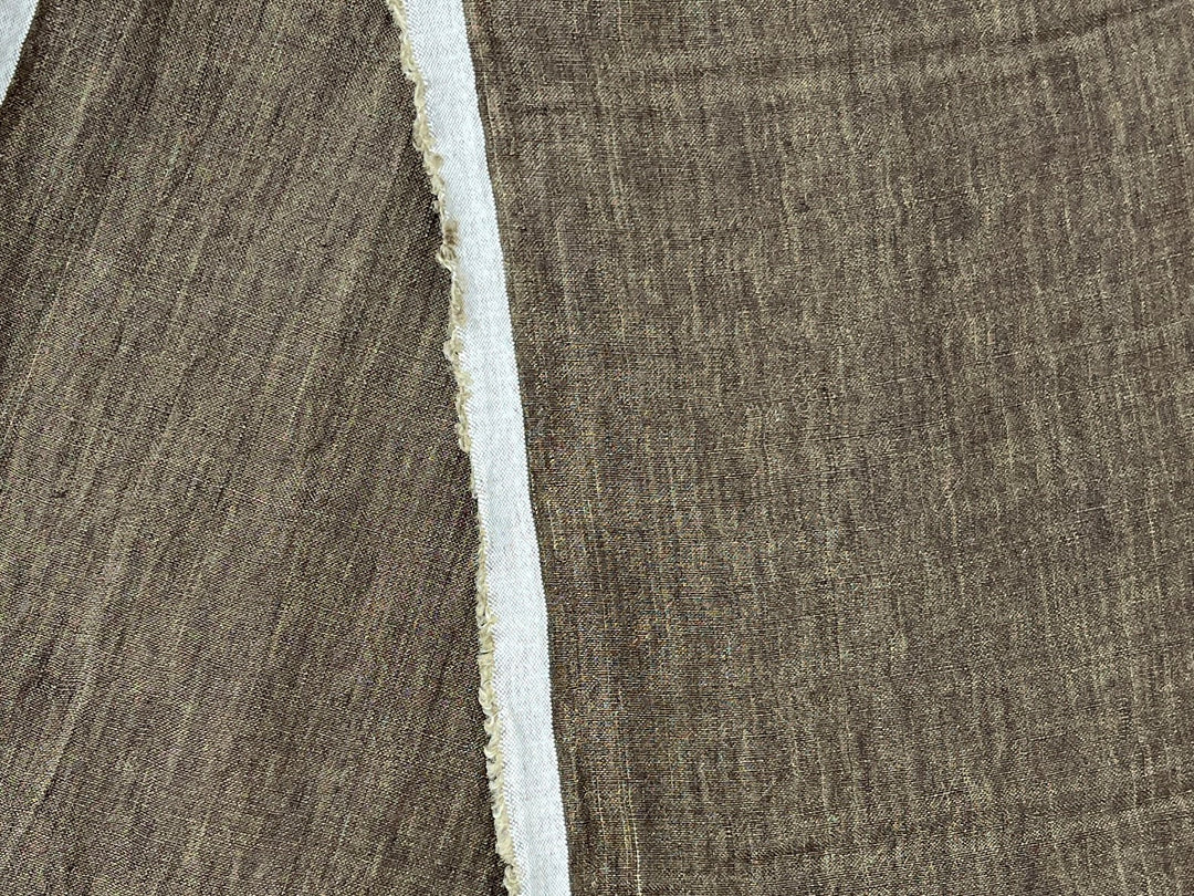 Remnant Fabric #369 - 100% Linen - 12y