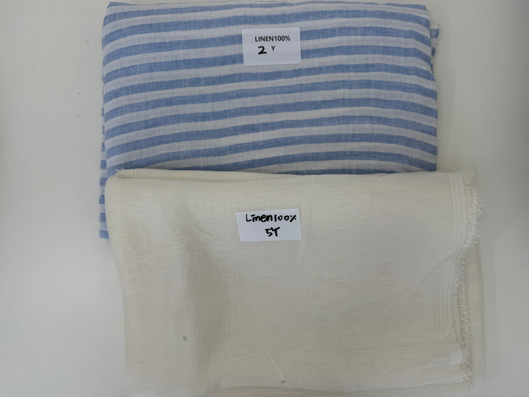 24y of Woven Fabric of Linen - Surprise Box No.70