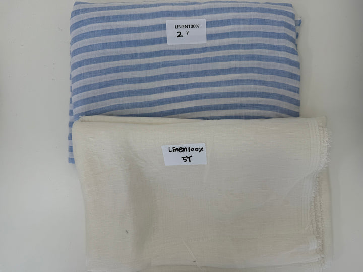 24y of Woven Fabric of Linen - Surprise Box No.70