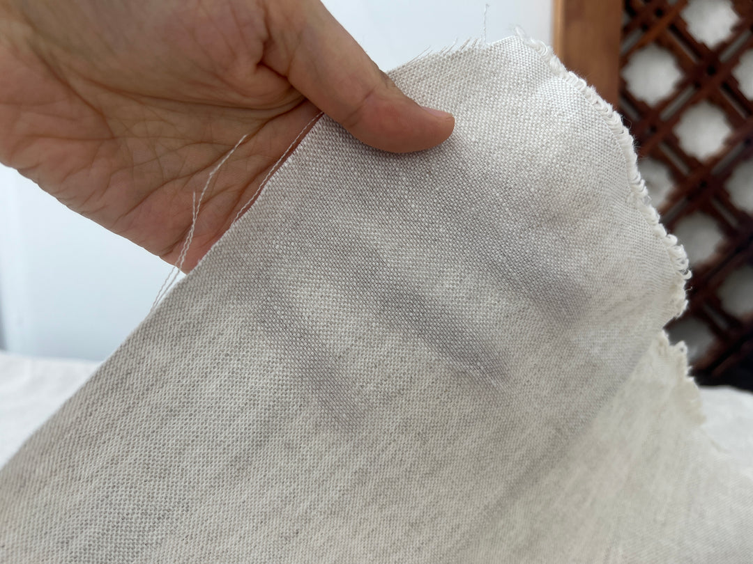 Remnant Fabric #459 - Linen 100% - 11y