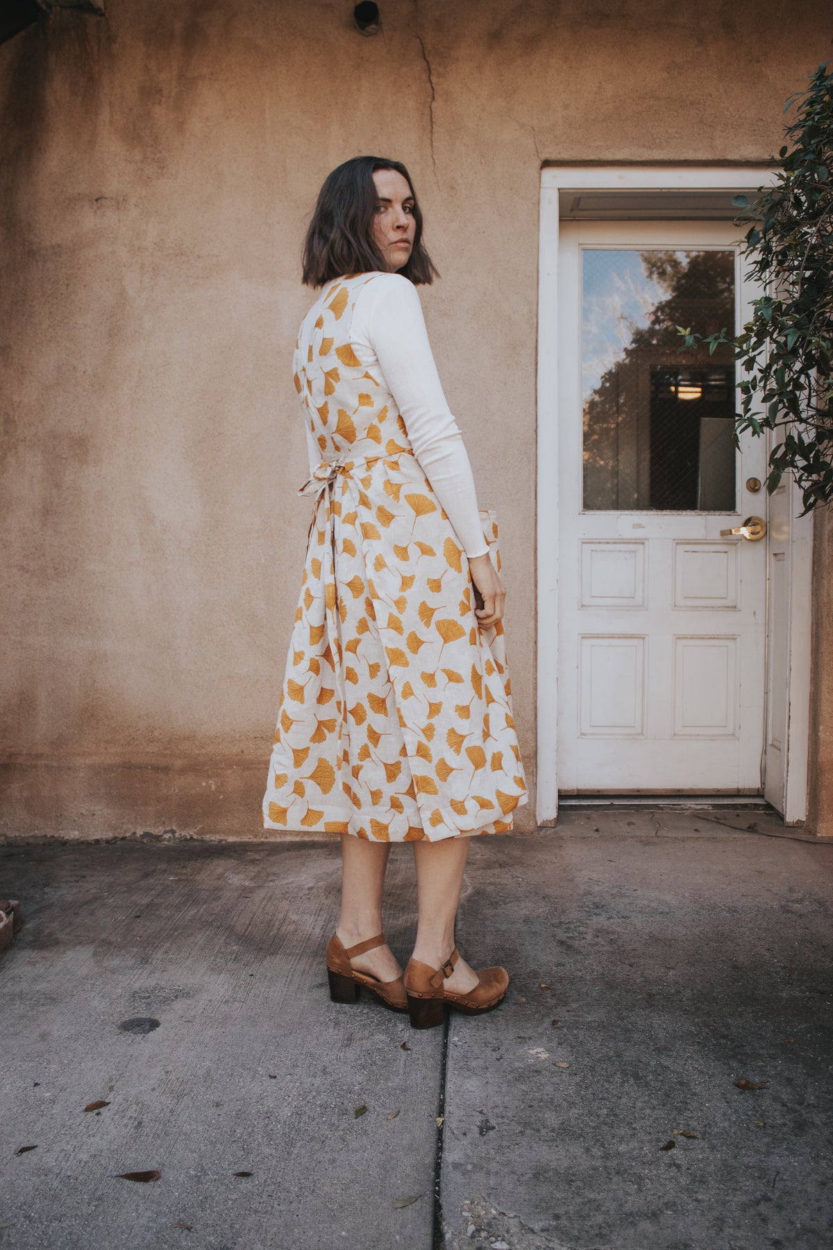 Ginkgo Pinafore Sewing Pattern Digital File Download | The Linen Lab Ginkgo Pinafore Sewing Pattern Digital File Download | The Linen Lab