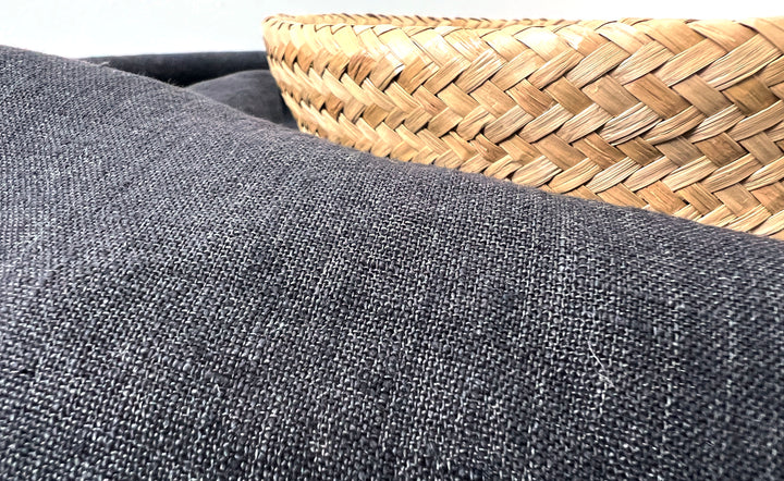 Delave Vintage Dyed 100% Linen Fabric – Medium to Heavyweight, Soft Finish 7491 7054 7957 7676